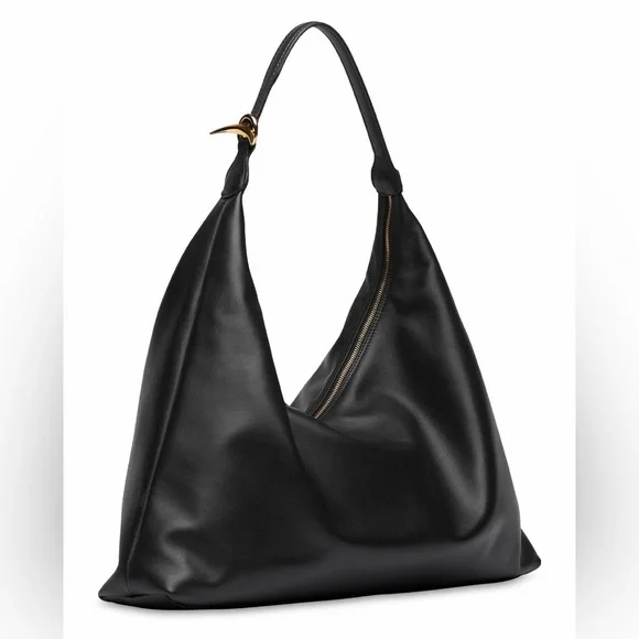 LITTLE LIFFNER Pillow Hobo Leather Tote Bag - Picture 3 of 8